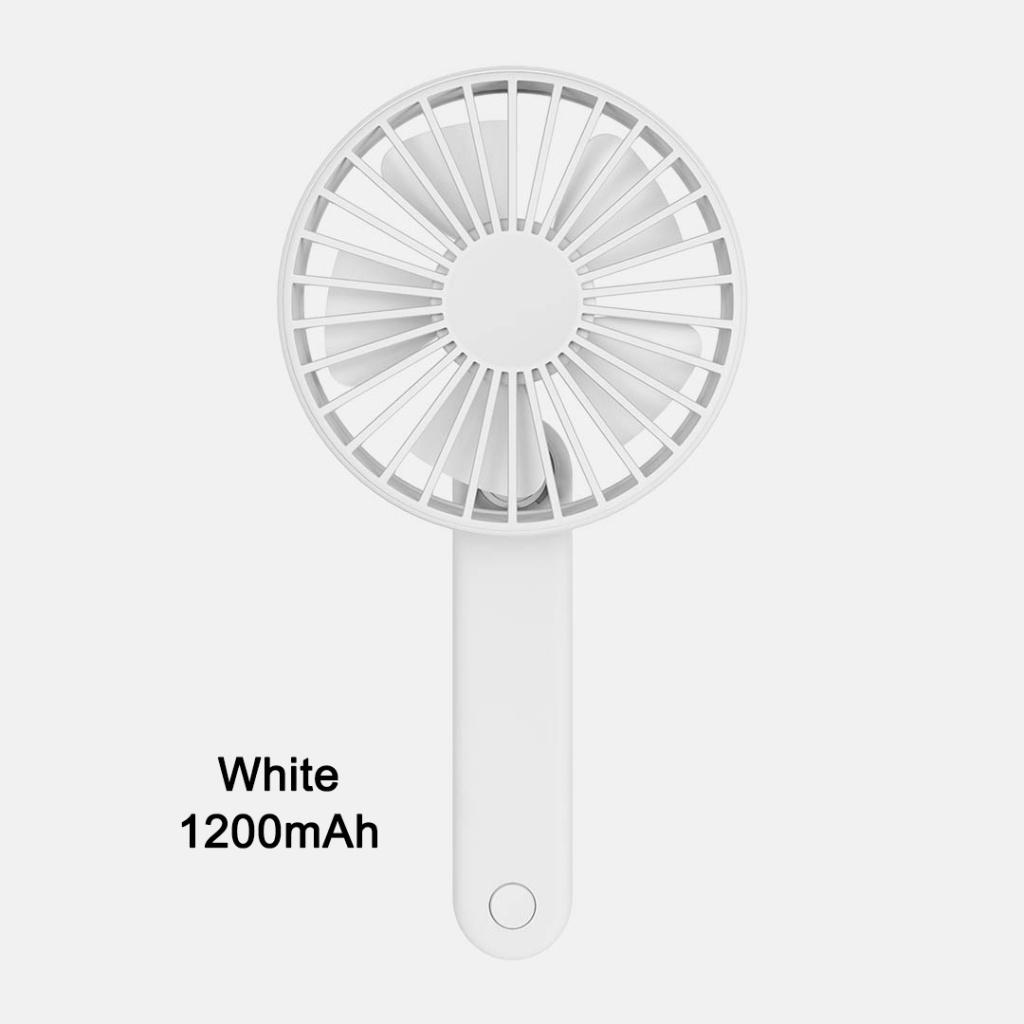 Qualitell Quạt Mini Cầm Tay Có Thể Sạc Lại Bằng Cổng USB Tiện Dụng Và Bền Hàng nhập khẩu