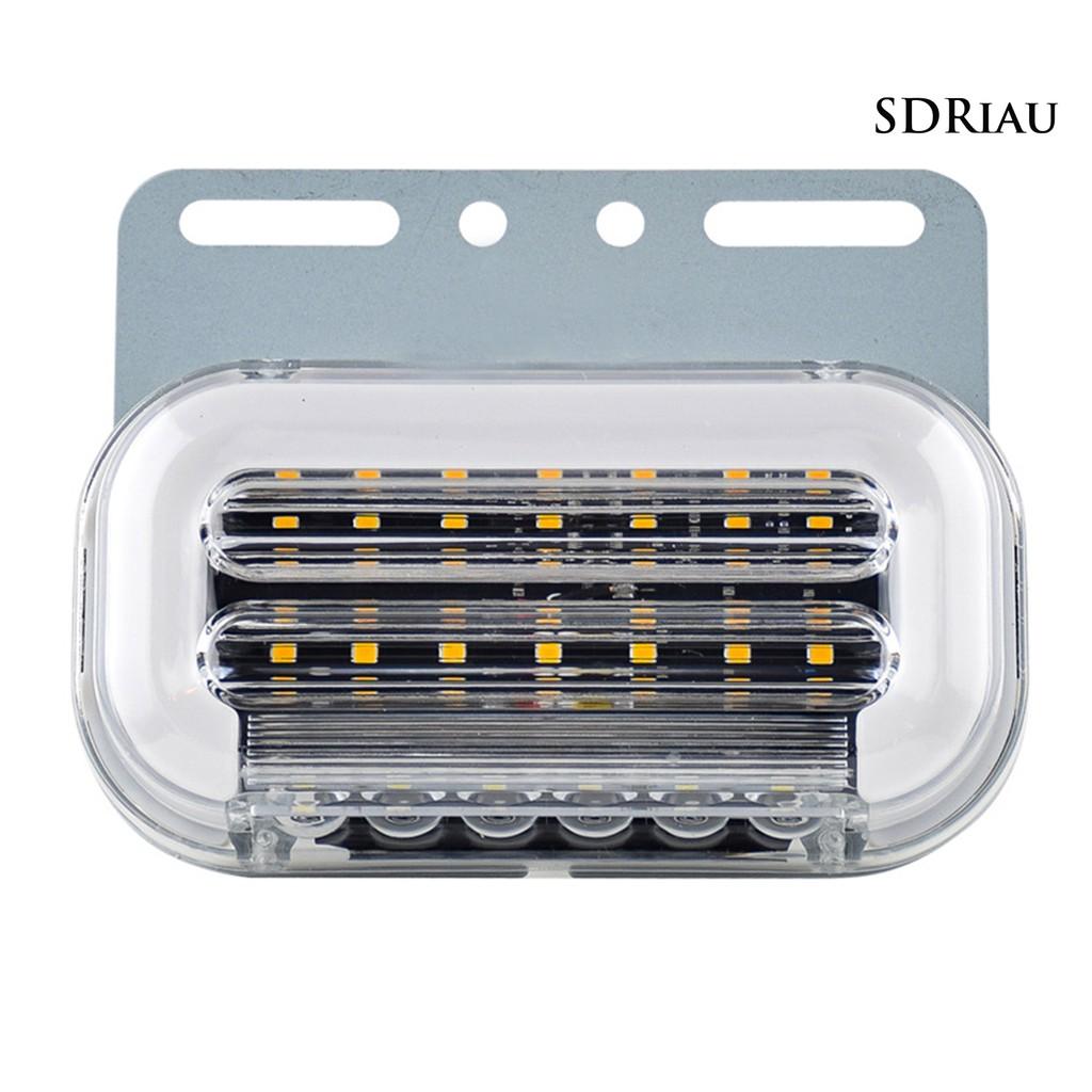 Set 4 Đèn Led 24v 24 Bóng Ip67 Chống Nước Gắn Xe Tải Kèm Phụ Kiện