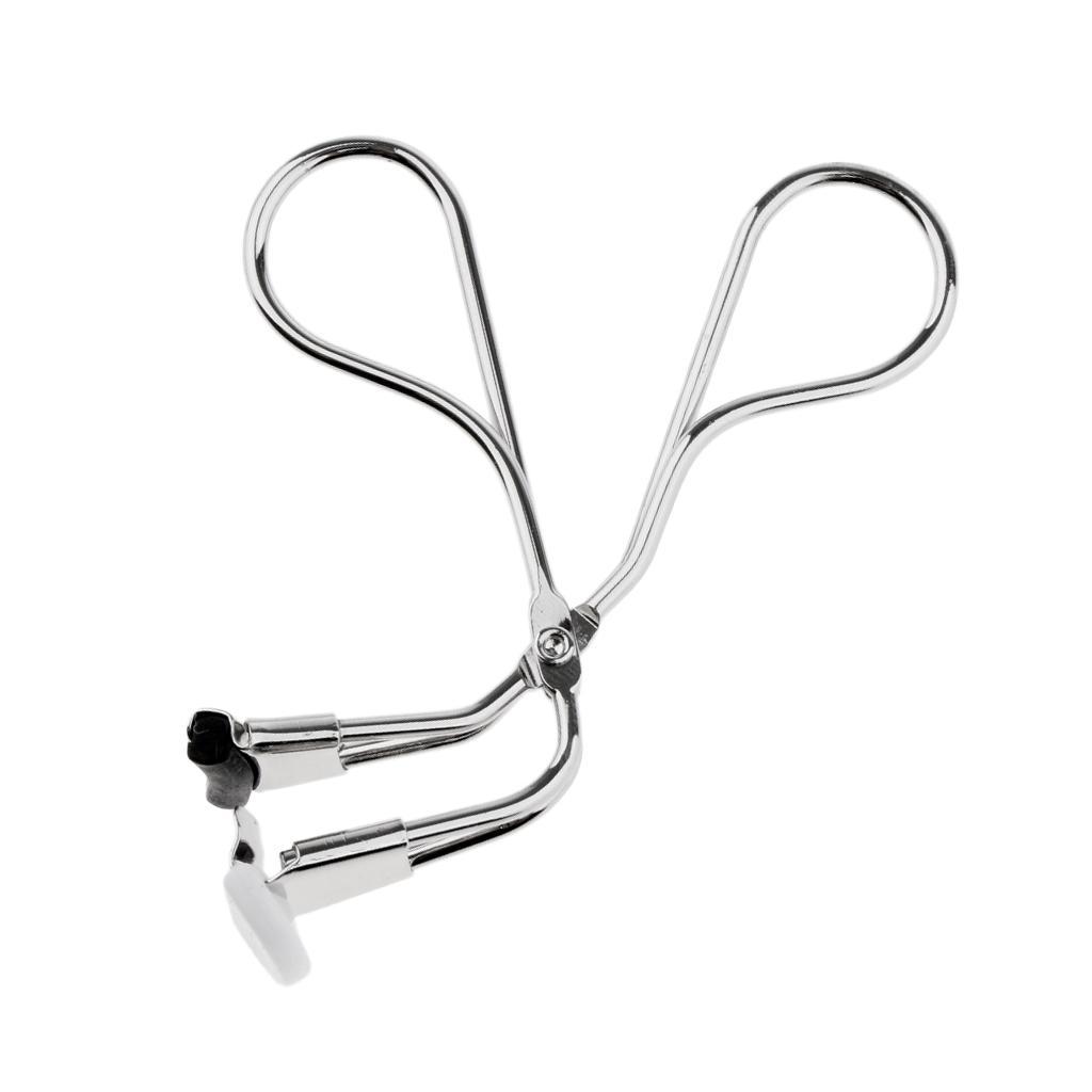 Professional Eyelash Curler Curl Clip Cosmetic Makeup Tool with Tweezers