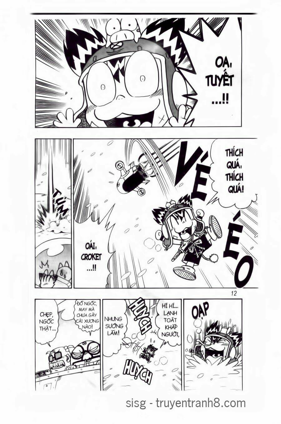 cuộc phiêu lưu của crocket chapter 66 11