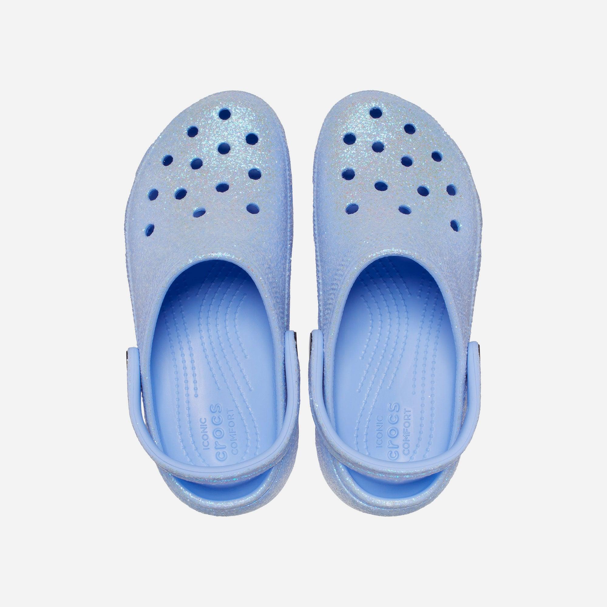 Giày lười nữ Crocs Classic Platform Glitter - 207241-5Q6