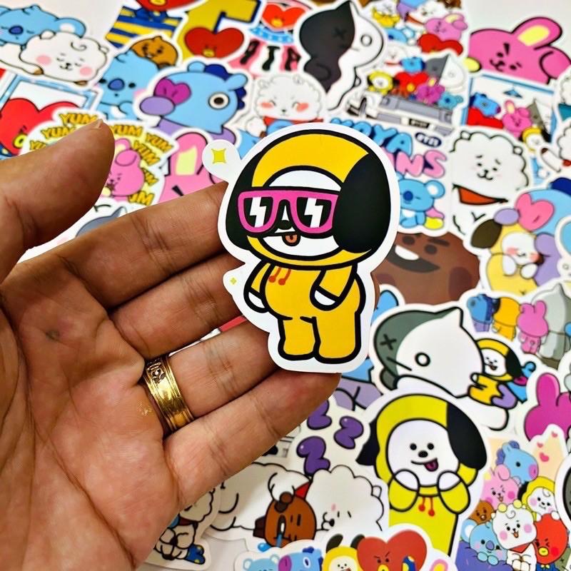 Sticker BT21 chống thấm cao cấp chất lượng