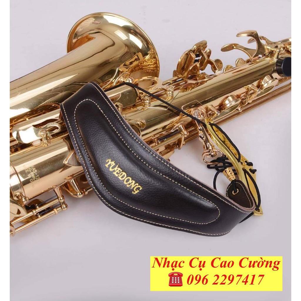 Dây Đeo Kèn Saxophone Da Bò Cao Cấp