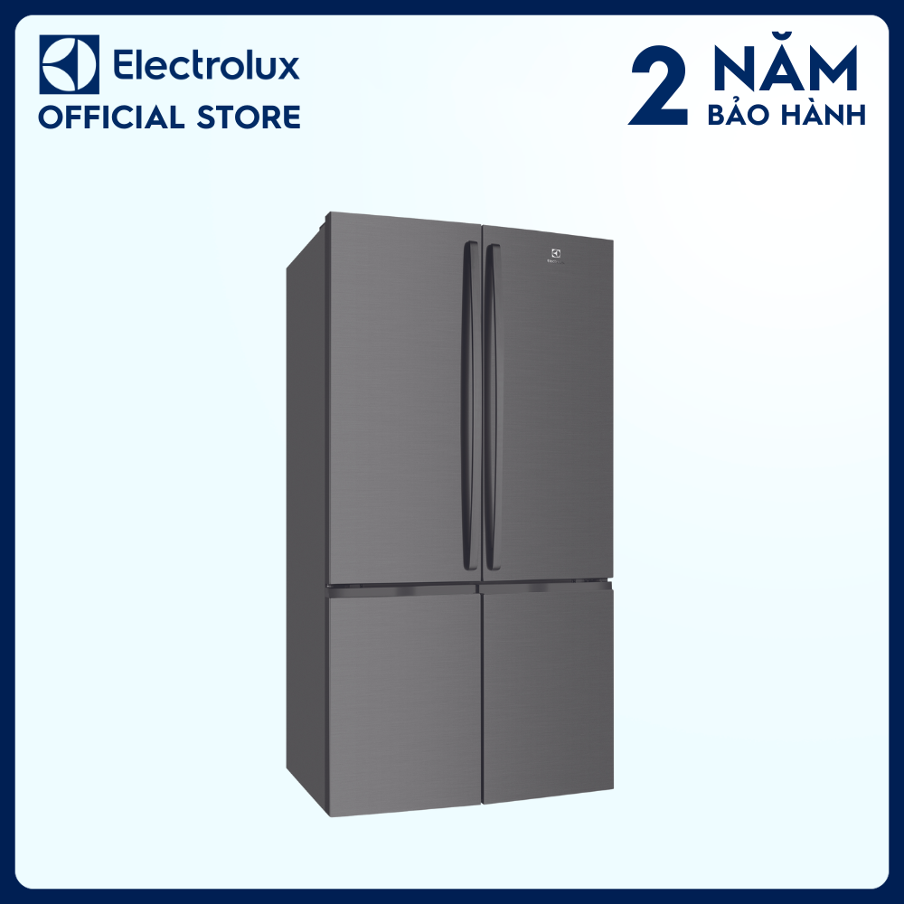 Tủ lạnh Electrolux Inverter Cửa Pháp 541 lít - EQE6000A-B - Làm đông nhanh, loại bỏ 99.8% vi khuẩn, tiết kiệm điện, ổn định nhiệt, rau củ tươi ngon suốt 7 ngày