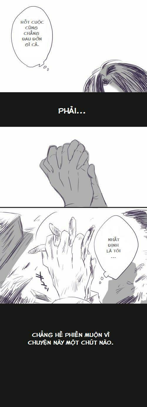 tấn công người khổng lồ - doujinshi levihan chapter 3 9