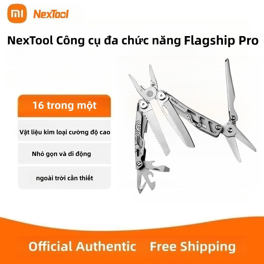 Hình ảnh Xiaomi NexTool Flagship Pro Special EDC Outdoor Hand Set 16 IN 1 Multi-Tool Pliers Folding Knife Screwdriver Can Opener Version