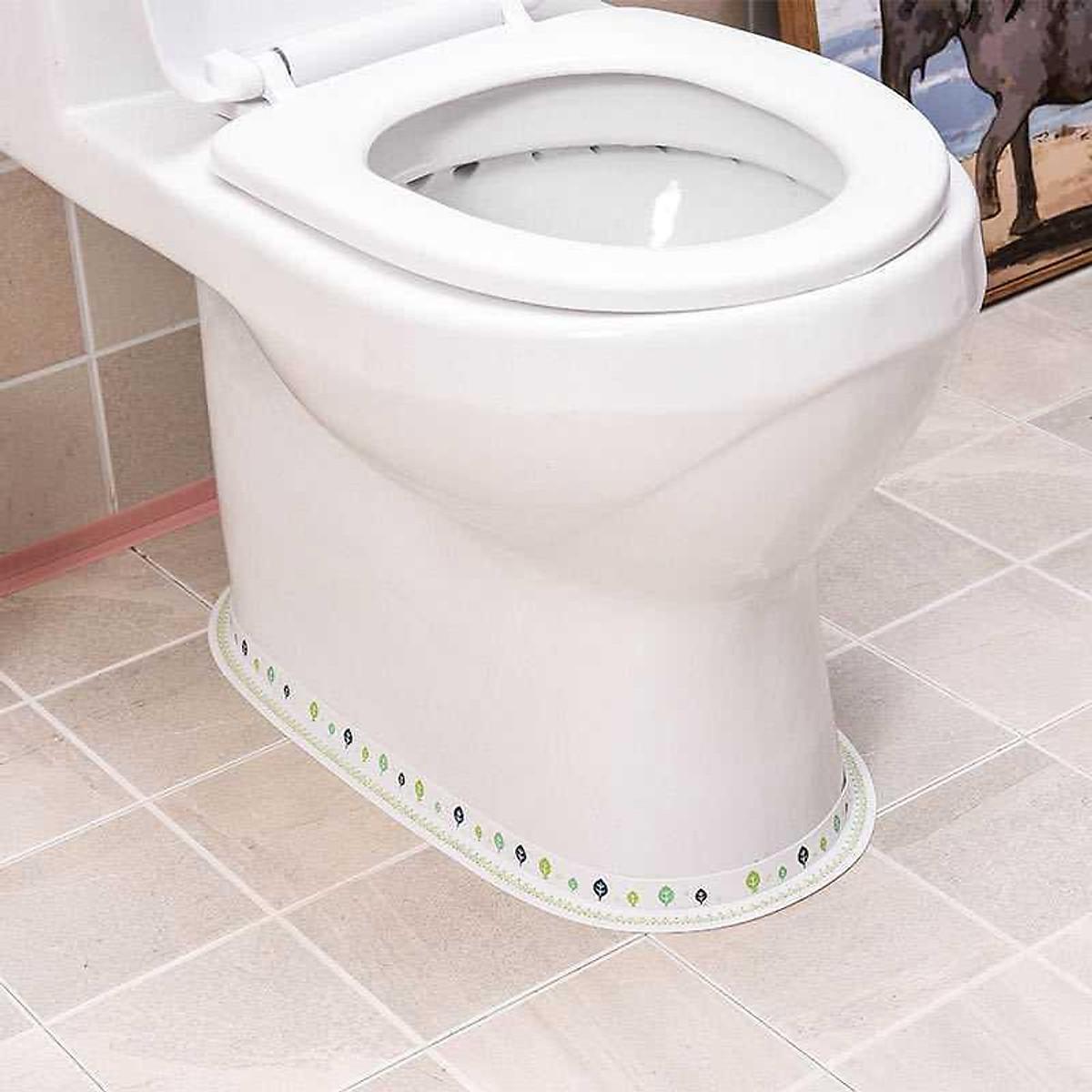 CUỘN BĂNG KEO DÁN MÉP TƯỜNG CHỐNG THẤM HỌA TIẾT - BĂNG KEO CHỐNG VA ĐẬP DÁN VIỀN CHẬU RỬA CHÉN TIỆN LỢI