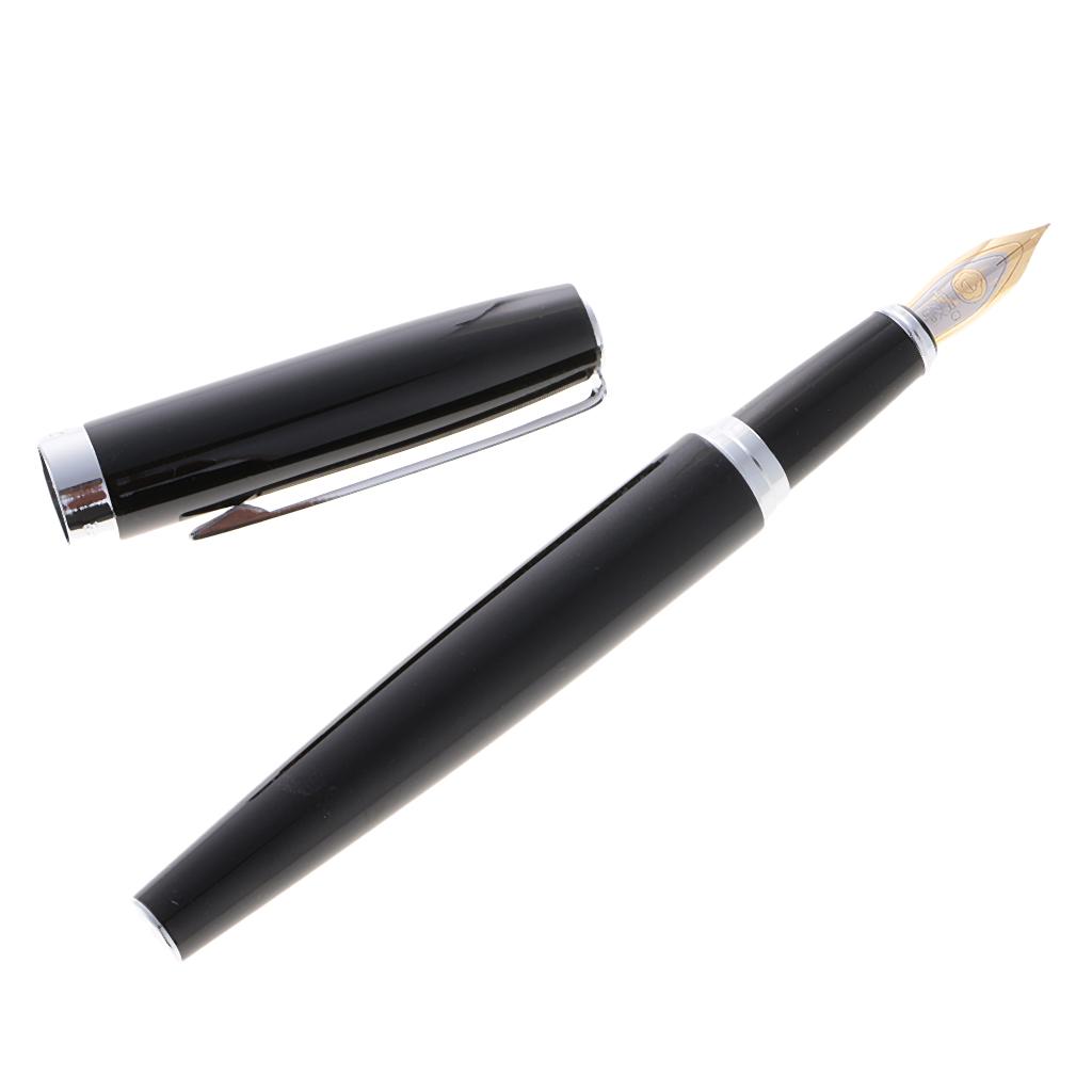 Black Fountain Pen Fine Nib Storage Box Graduation Ceremony Gifts Office