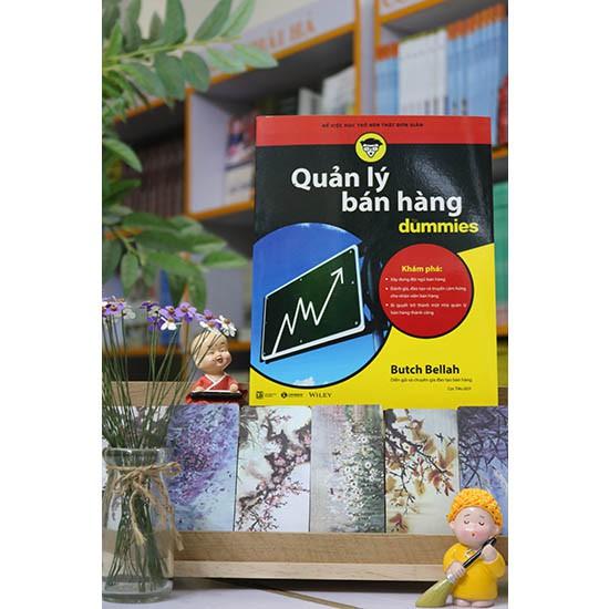 [Mã LIFEMALL995 giảm 10% đơn 99K]  Quản Lý Bán Hàng For Dummies - Bản Quyền