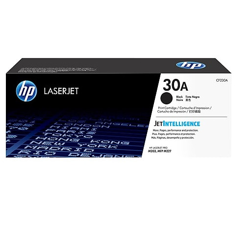 Hộp mực  HP 30A Black LaserJet Toner Cartridge - Hàng chính hãng