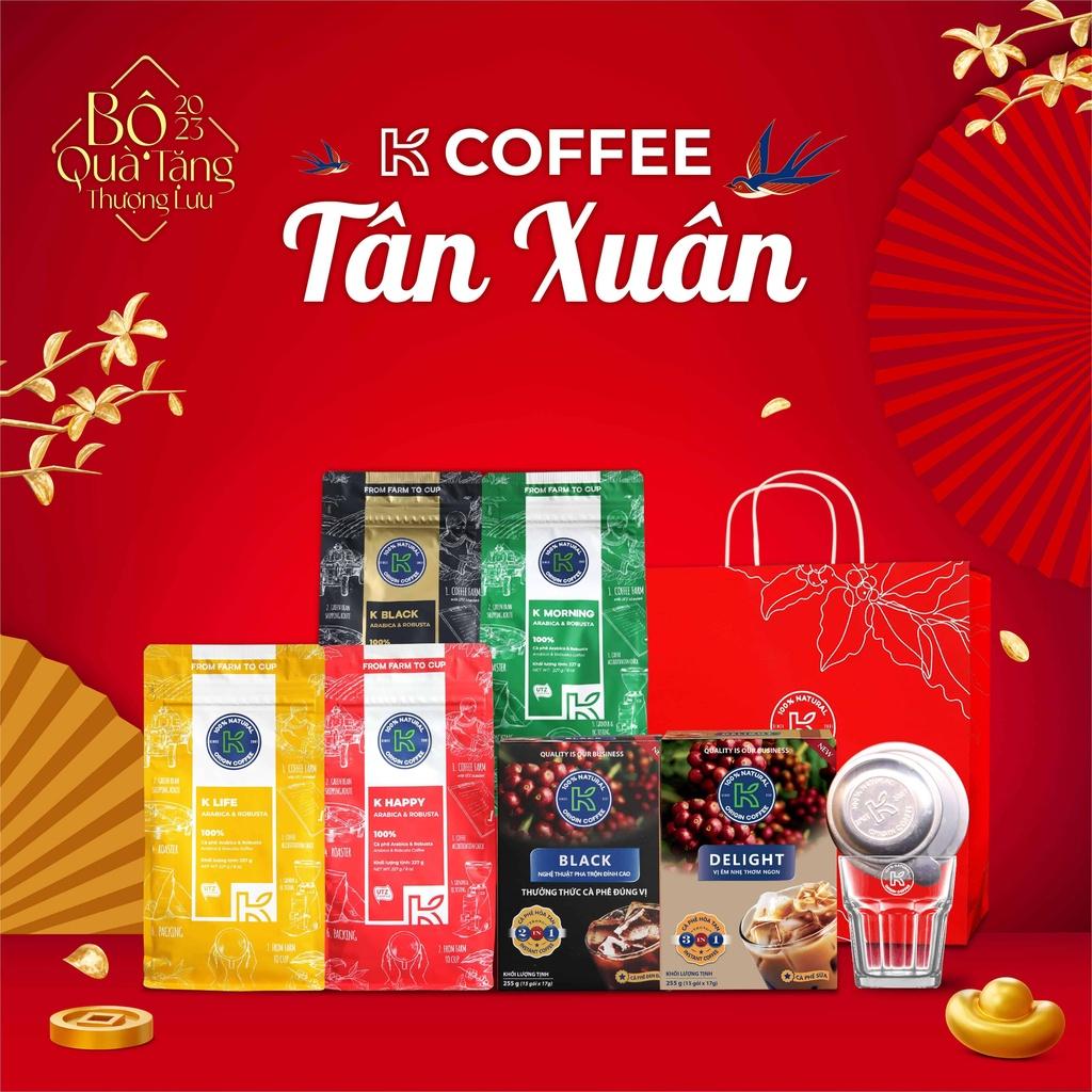 Set quà tết Tân Xuân KCoffee 2023