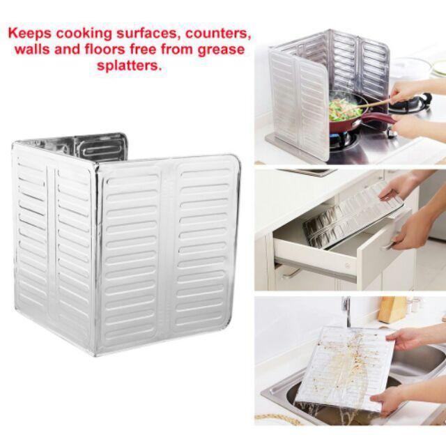 Tấm chắn dầu mỡ tiện dụng cho nhà bếp