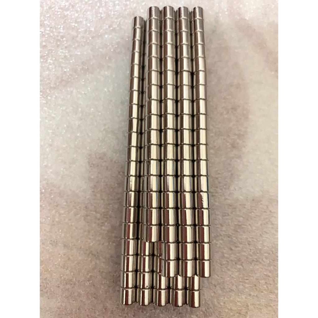 50 viên nam châm đất hiếm kích thước 6x4mm