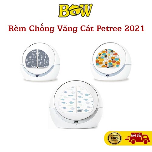 Rèm chống văng cát cho máy vệ sinh tự động Petree Thú Cưng