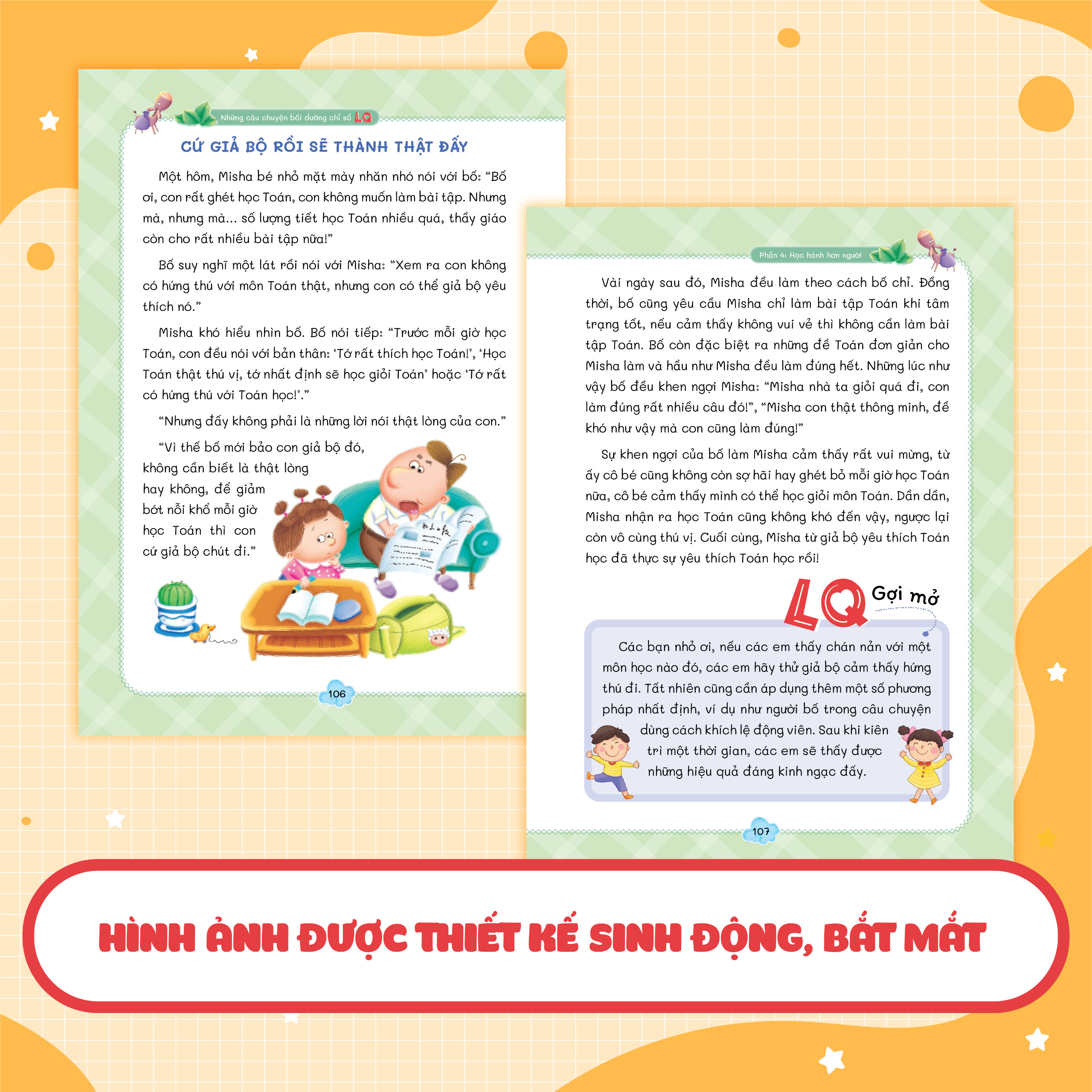Những câu chuyện bồi dưỡng chỉ số LQ - Chỉ số Học tập