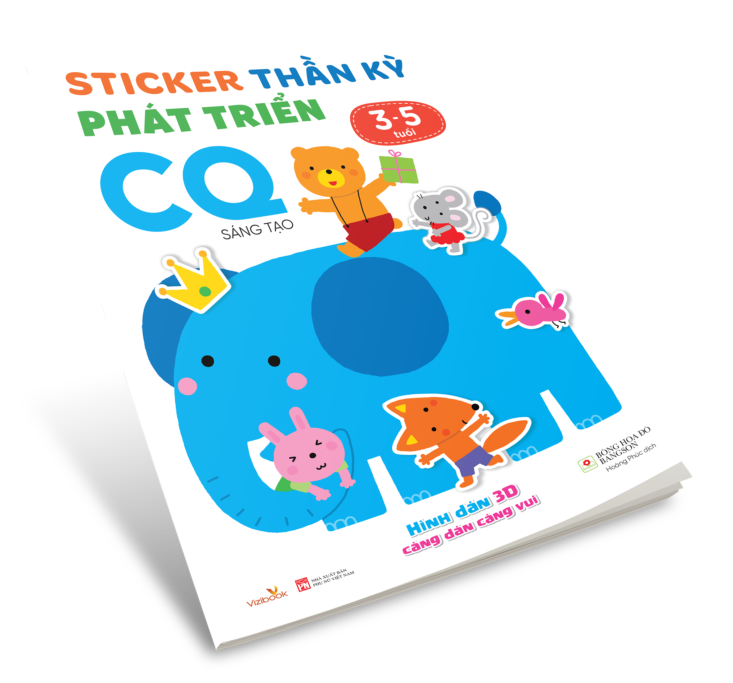 STICKER THẦN KỲ PHÁT TRIỂN (3-5 TUỔI) - COMBO 3 CUỐN