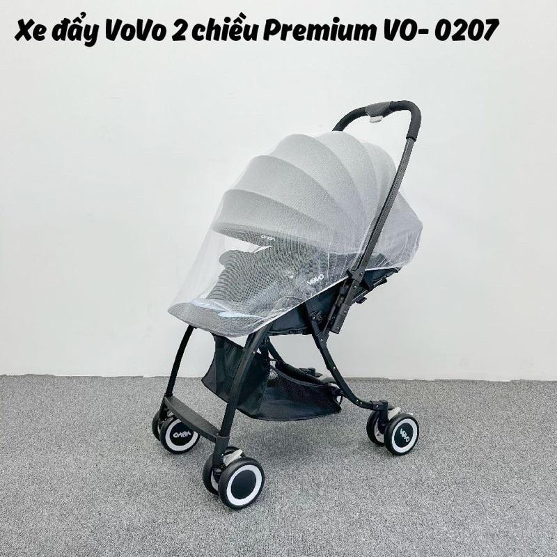 Xe đẩy Vovo 2 Chiều Premium Vo-0207 Bản Nâng Cấp Mới Nhất 2023