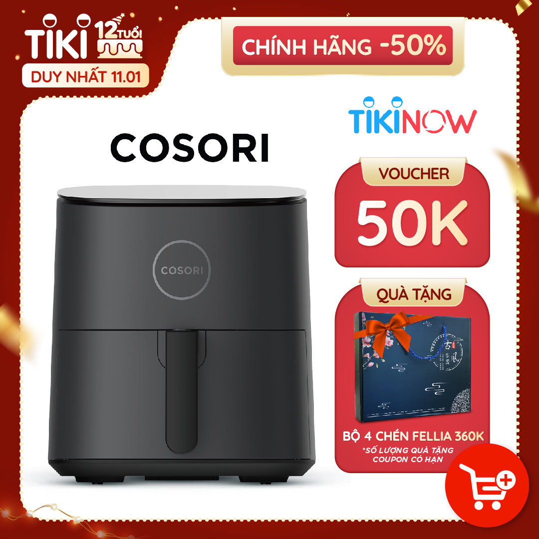 Nồi chiên không dầu Cosori (Air fryer) CAF- L501 (4,7 Lít) - Hàng chính hãng