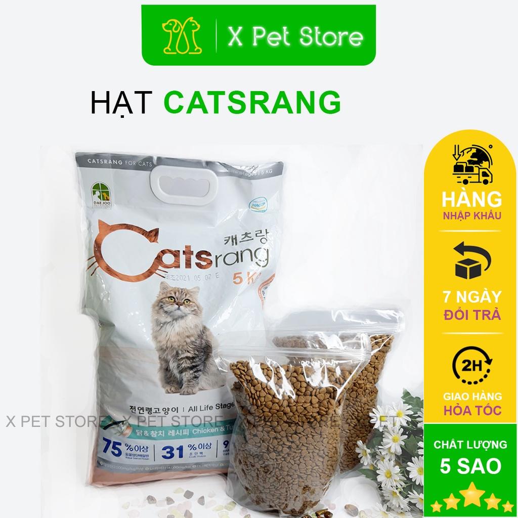 Hạt Catsrang Cho Mèo Lớn | Túi Zip 1kg | Catrang