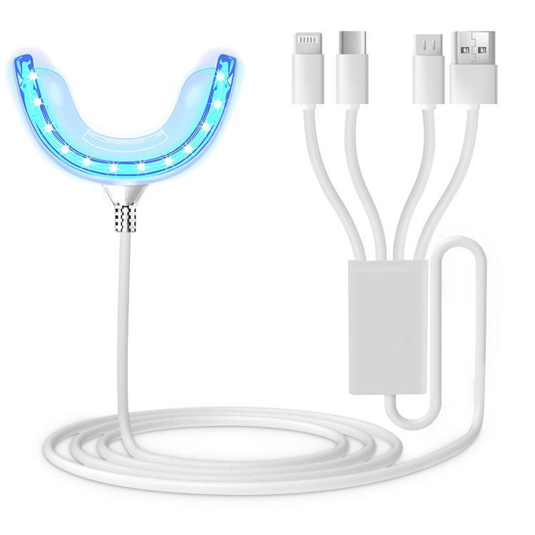 Đèn LED làm trắng răng 16x, kết nối với /Android/USB để sử dụng tại nhà