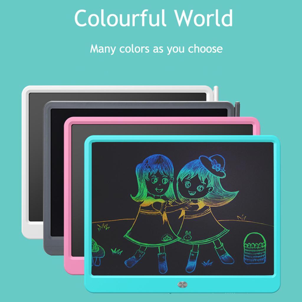 2 Pcs 15" Inch LCD Writing Tablet Pad Boards Notepad for Kids