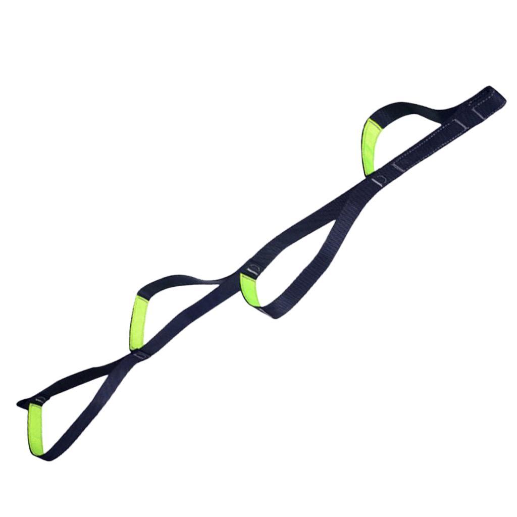 Outdoor Mountaineering Rock Climbing Foot Rope Ladder Riser Ascender 4 Steps