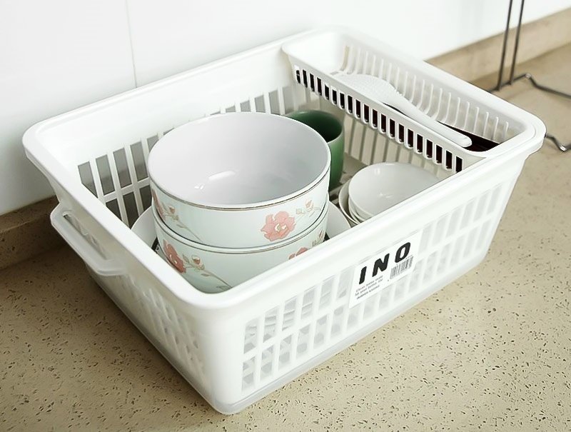 Hộp Đựng, Bảo Quản Chén Bát, Đĩa,...Có Nắp Và Quai Cầm Tiện Lợi
