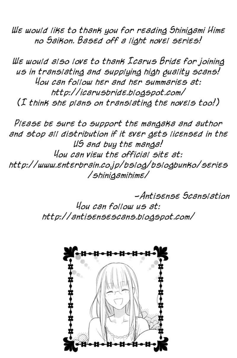 shinigamihime no saikon chapter 6 1