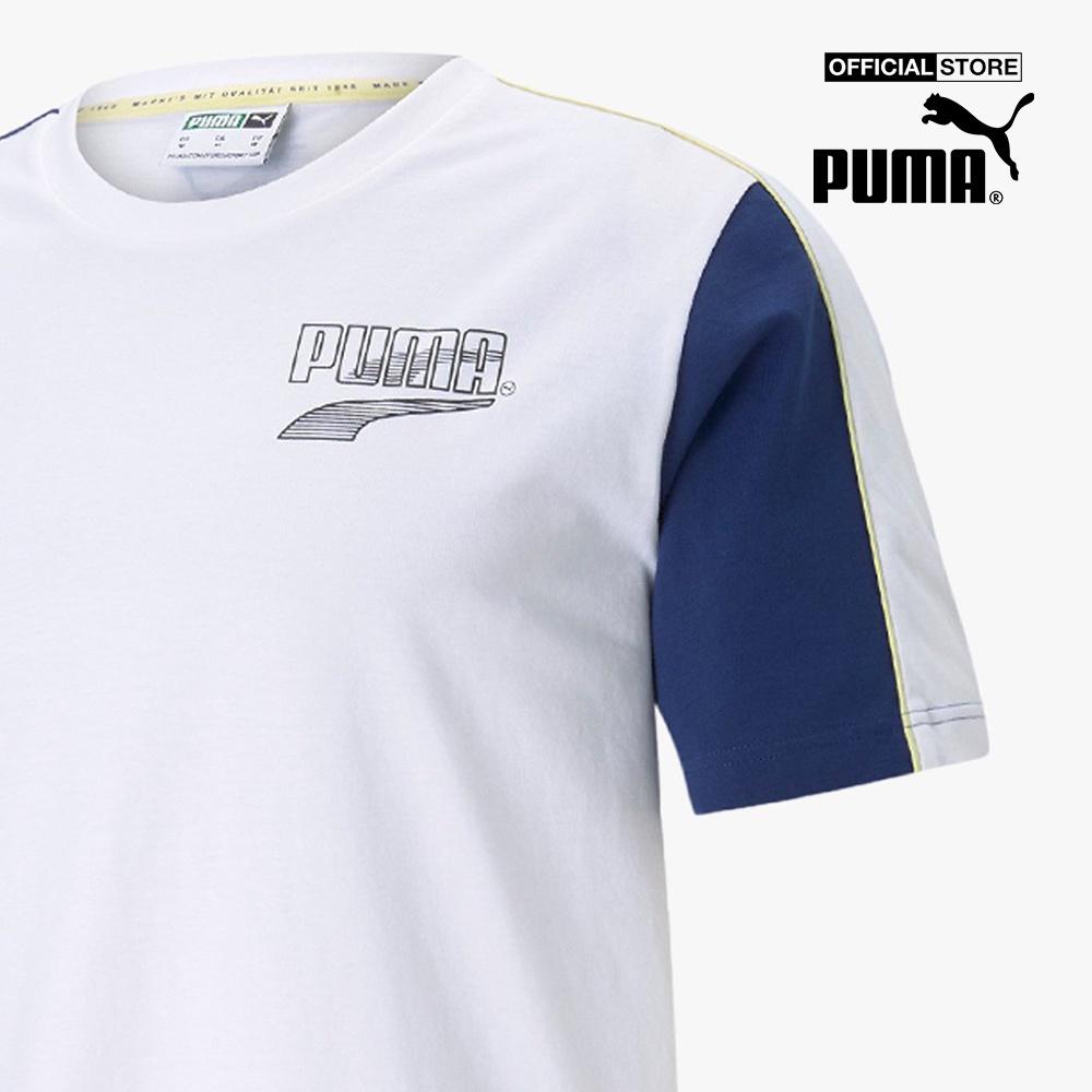 PUMA - Áo thun nam ngắn tay Decor8 Colour Block 531084-02