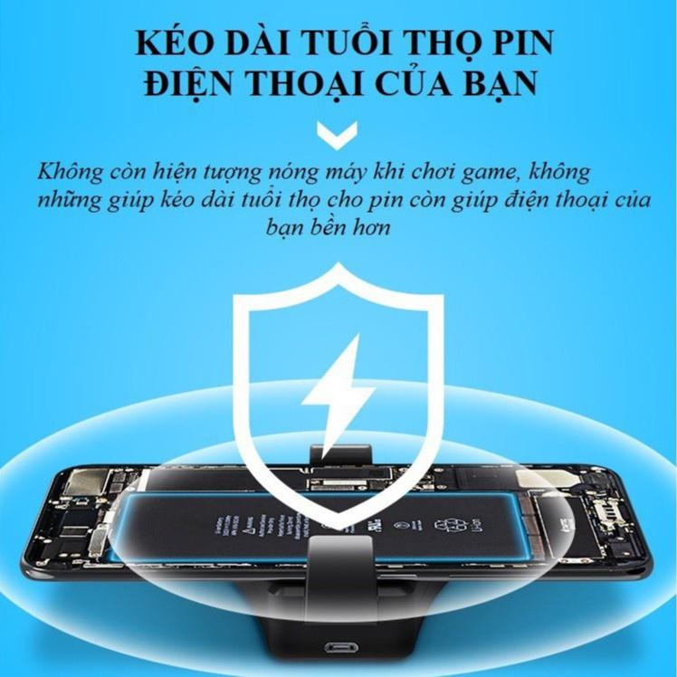 【HCM】Quạt tản nhiệt gaming cho điện thoại, tản nhiệt sò lạnh siêu mát DL01