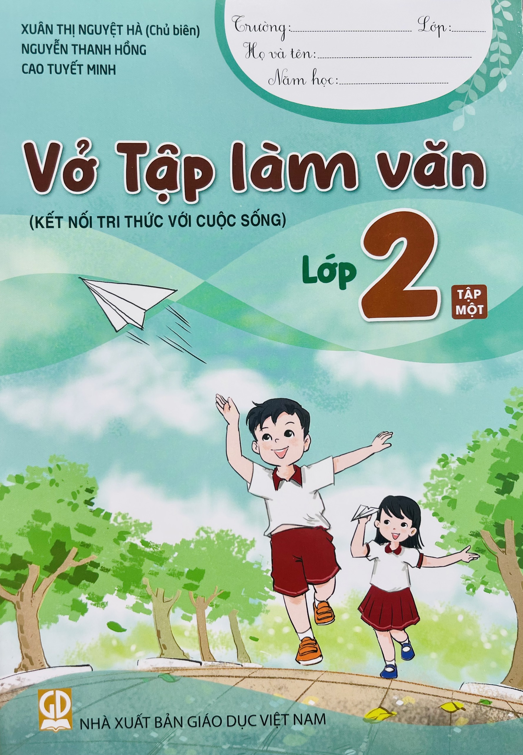 Sách - Vở tập làm văn lớp 2 tập 1+2 (Kết nối tri thức với cuộc sống)