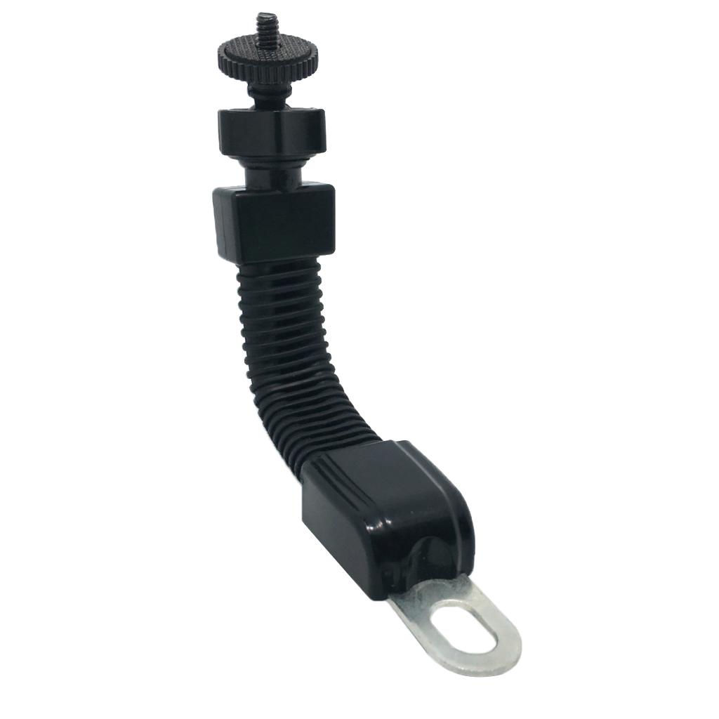 Universal Motorcycle Rearview Mirror Mount 1/4'' Screw Camera Holder Bracket