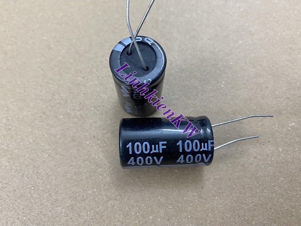 5 con Tụ Hóa 100uf 400v Mới, Chính gốc.
