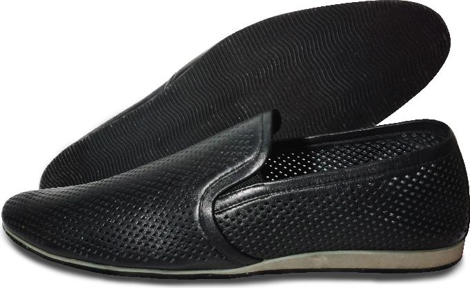 Giày lười da nam VNXK thoáng khí - L65