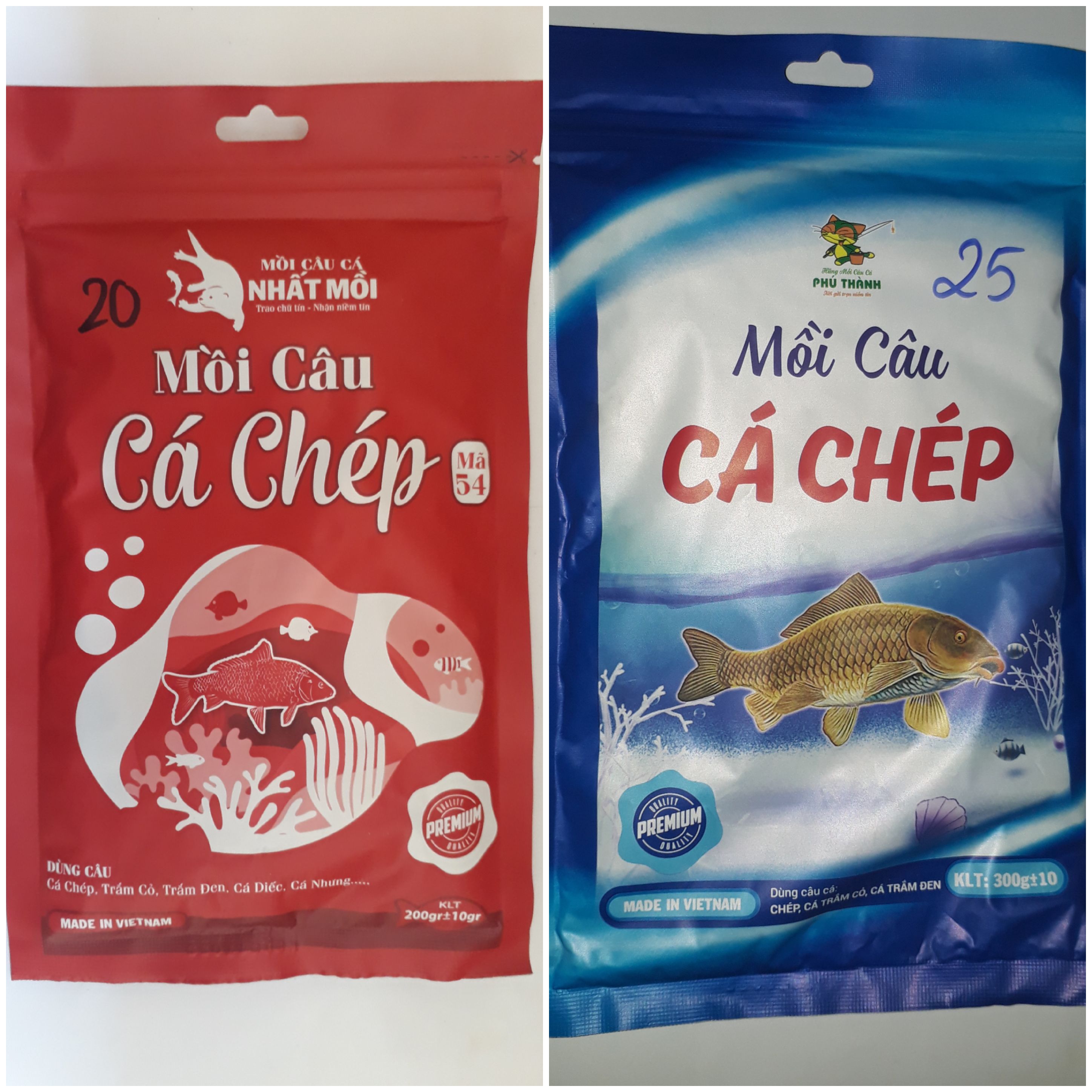 Cặp đôi kết hợp MỒI CÂU CÁ CHÉP - Hãng Phú Thành