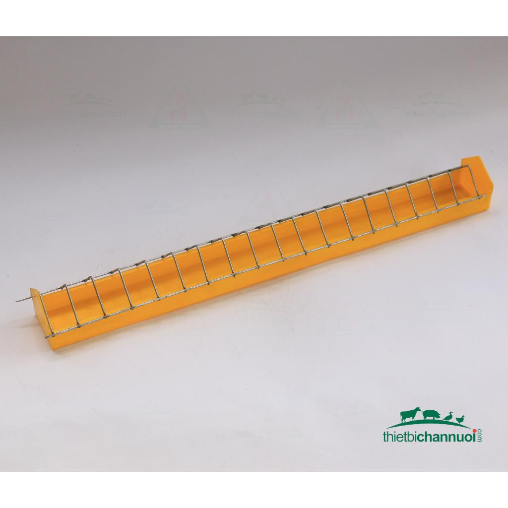 Máng ăn dài 60cm chống bới cho Gia Cầm • Gà Kiểng • Bồ Câu.