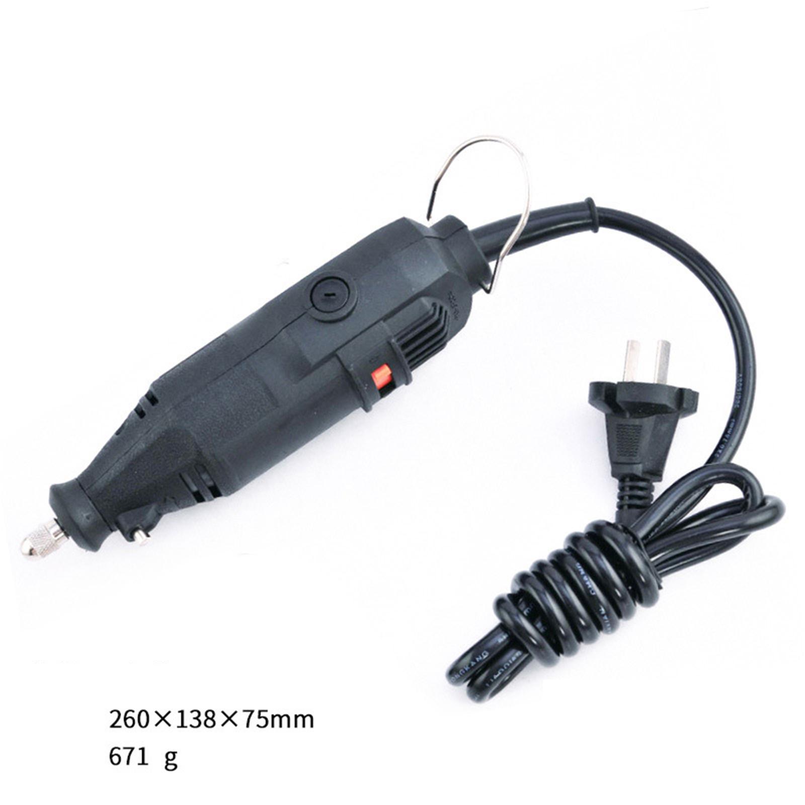 Electric Micro Grinding Machine Mini DIY Engraving Accessory for Metal Glass