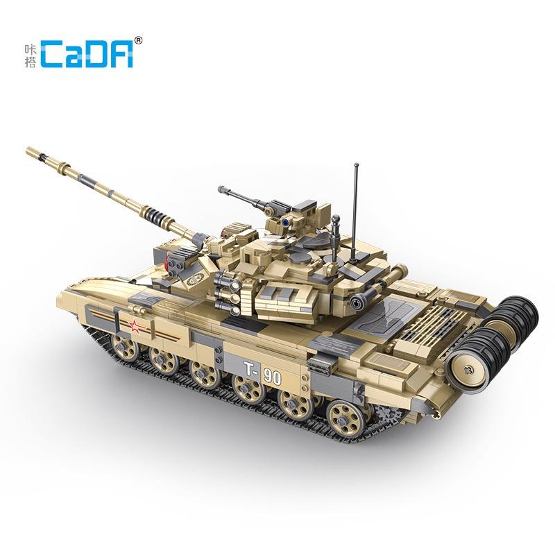 Đồ Chơi Lắp Ráp kiểu LEGO Mô Hình Tank T90 Army điều khiển từ xa C61003 với 1722 mảnh ghép