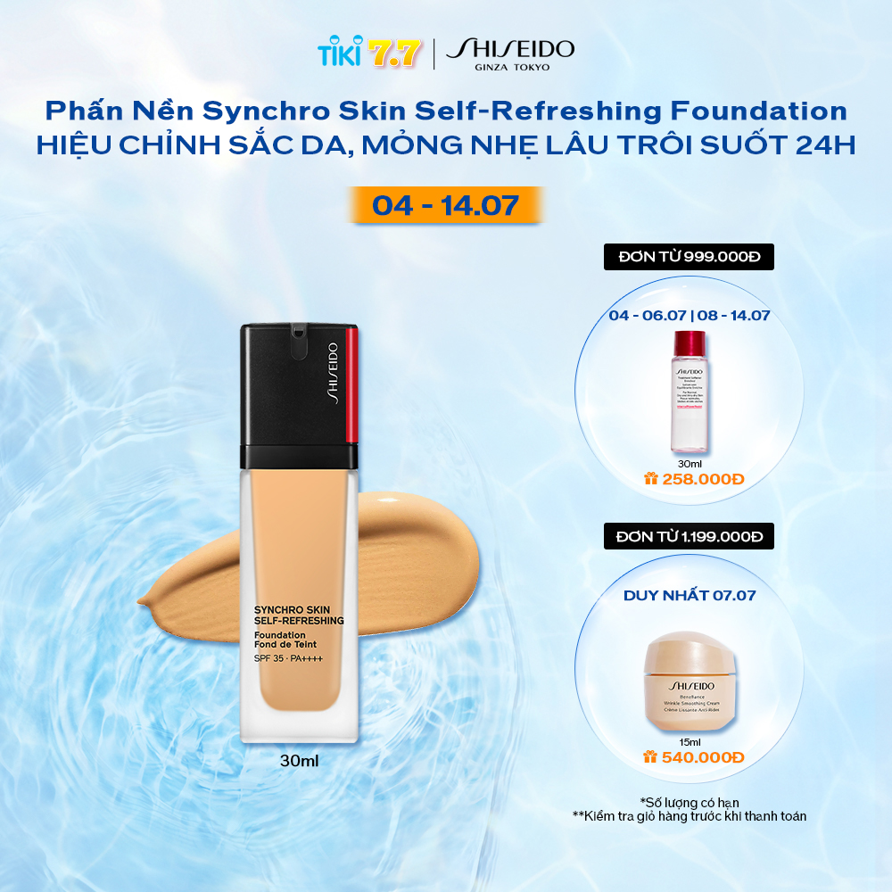 Phấn Nền Dạng Lỏng Synchro Skin Self-Refreshing Foundation