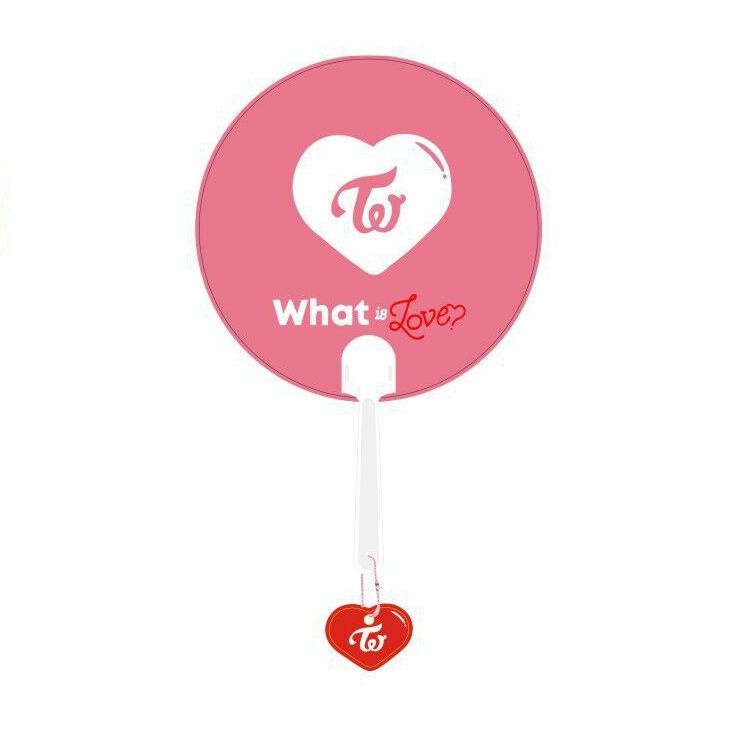 Quạt cầm tay hình Lightstick TWICE