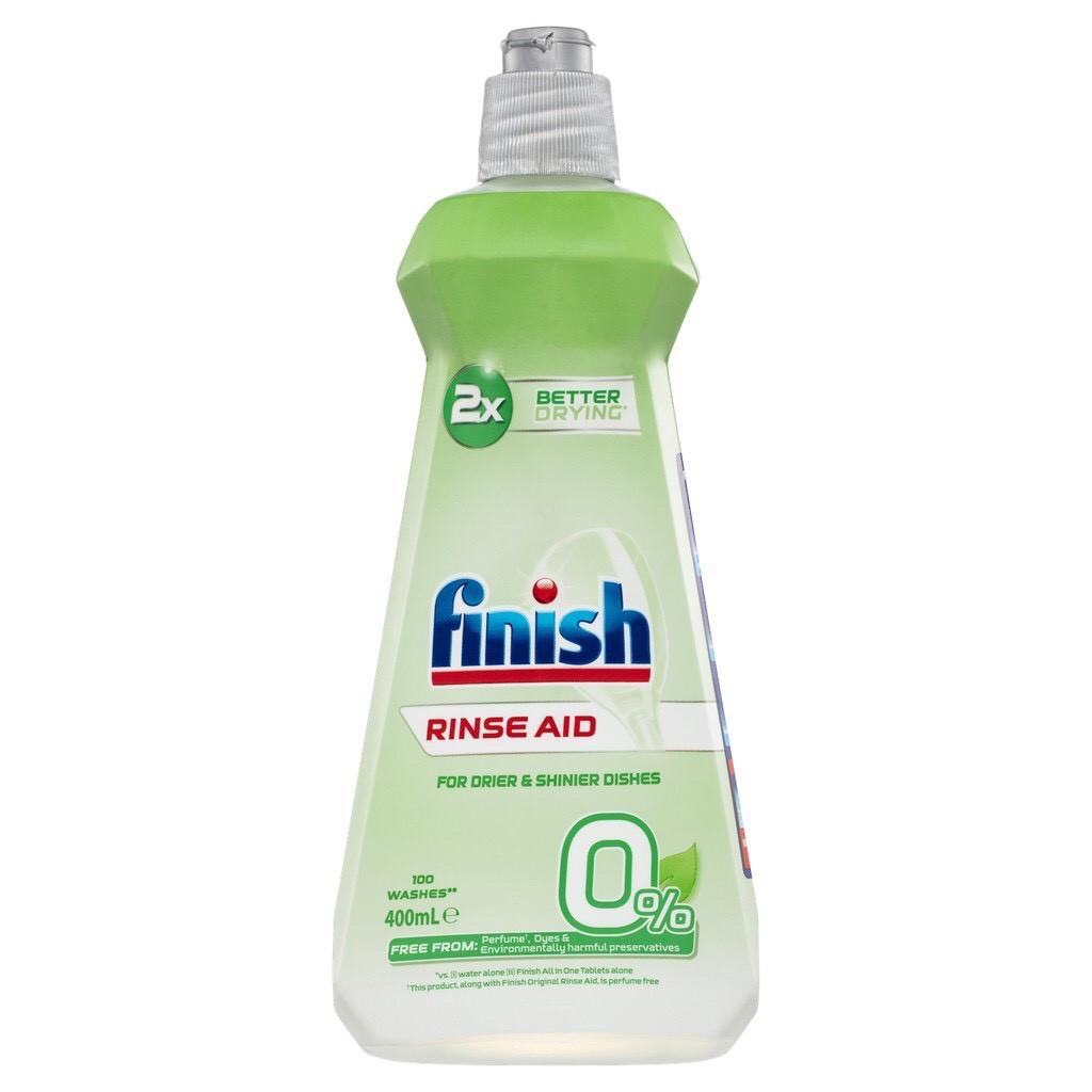 Nước bóng Finish Eco 0% 400ml (chất trợ xả)