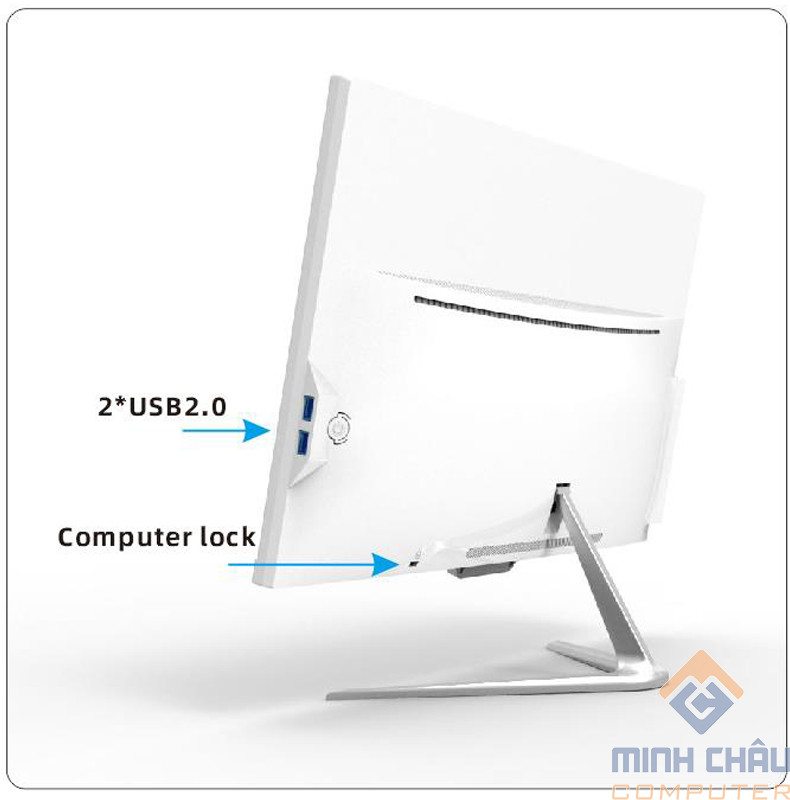 Bộ PC All In One MCC 4141P4 CPU I3 4150/ Ram4G/ SSD120Gb/ DVDRW/ Camera/ Wifi/ IPS 24 inch phẳng ( Hàng chính hãng )