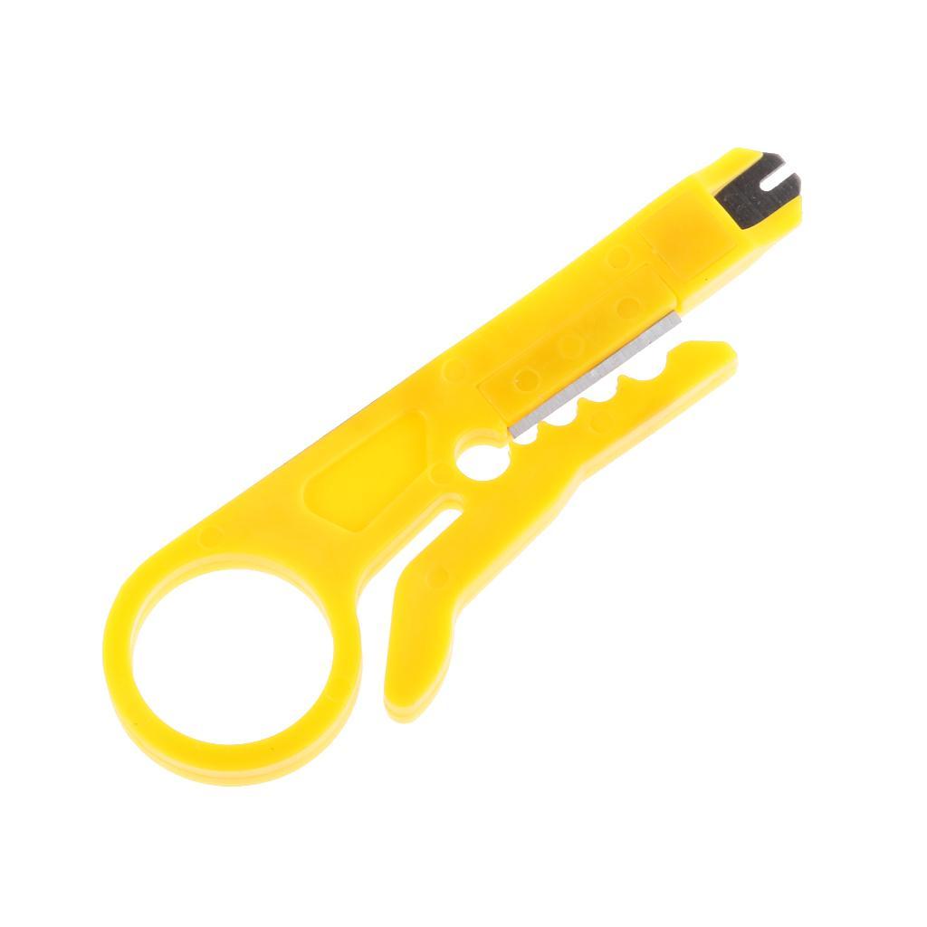 2pcs Network PC Cable Wire Stripper Crimper Crimping Pliers Punch Tool Kits