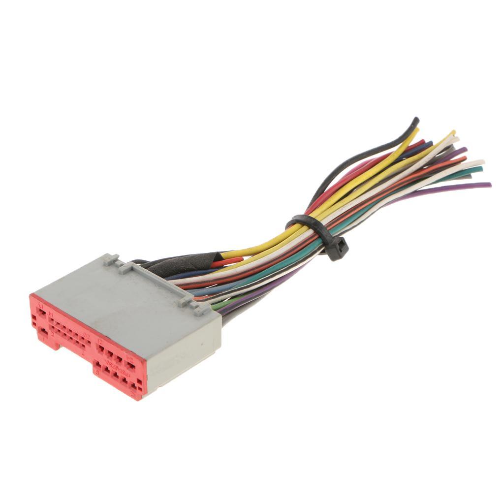 Car Stereo ISO  Harness Adapter Connector Cable for