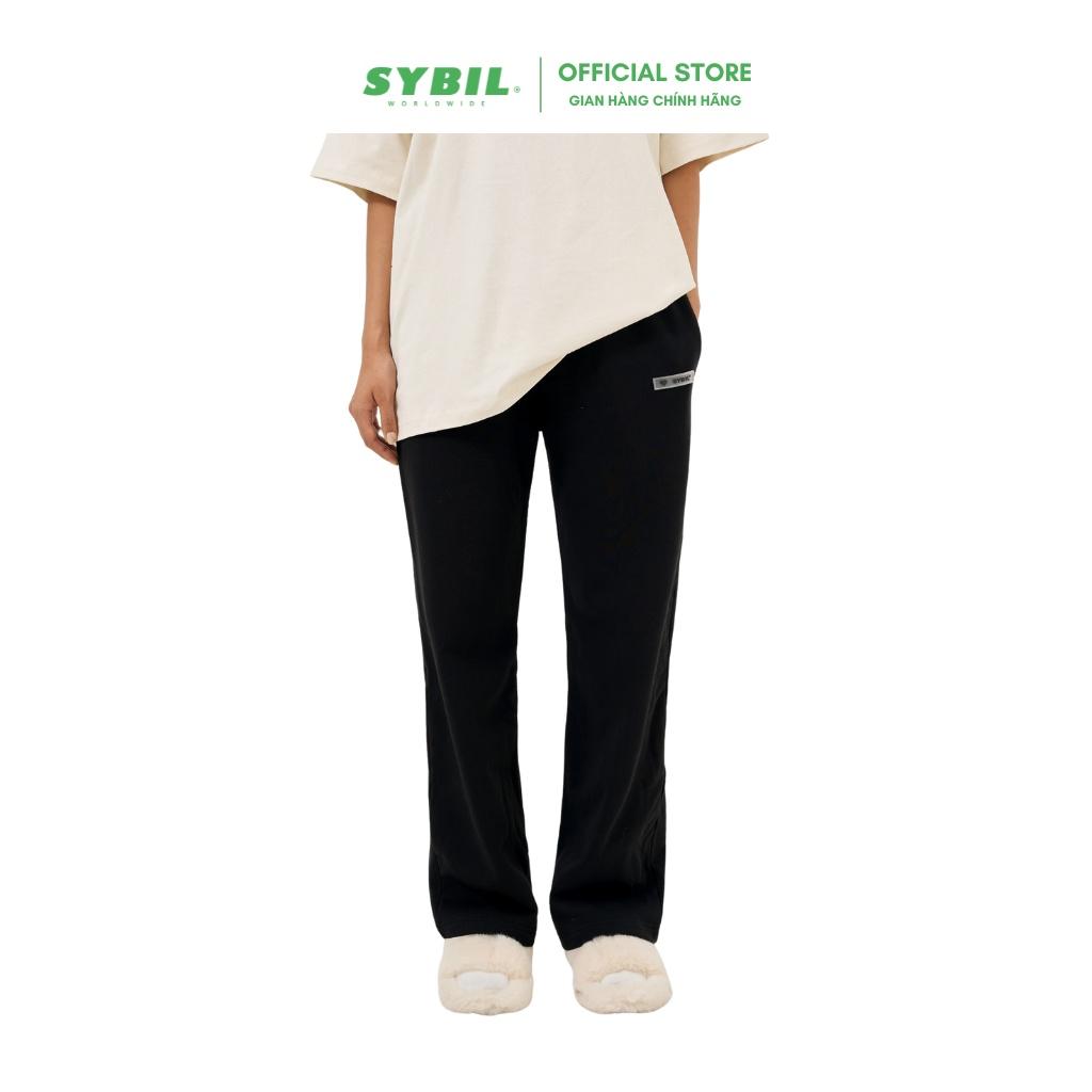 SYBIL BASIC TRACK PANTS - Quần Nỉ Da Cá dáng suông 100% Cotton Dày Dặn Form Unisex