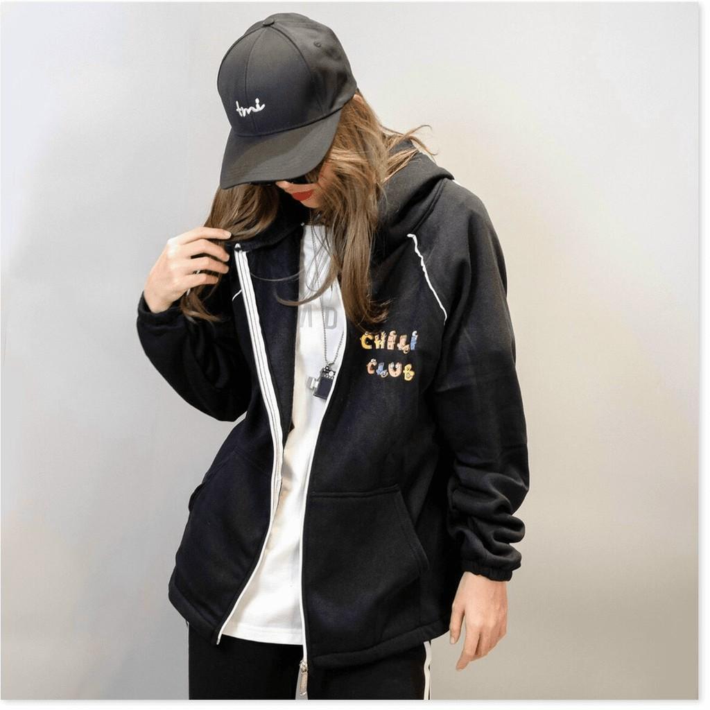 ÁO KHOAC NỈ HOODIES DÂY KÉO CỰC CHẤT