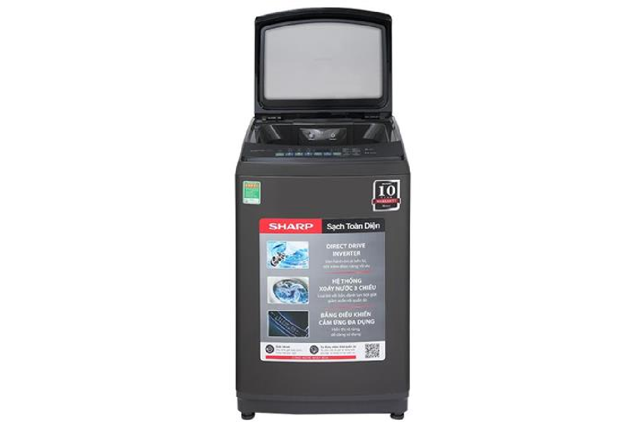 Máy giặt Sharp Inverter 13 kg ES-TM130CD-DS - HÀNG CHÍNH HÃNG - CHỈ GIAO HCM