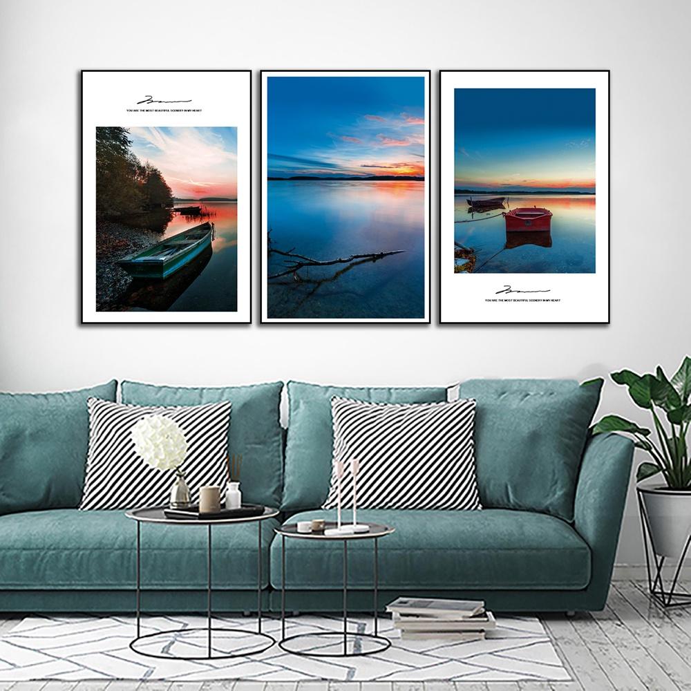 Tranh khung phong cảnh bãi biển đẹp