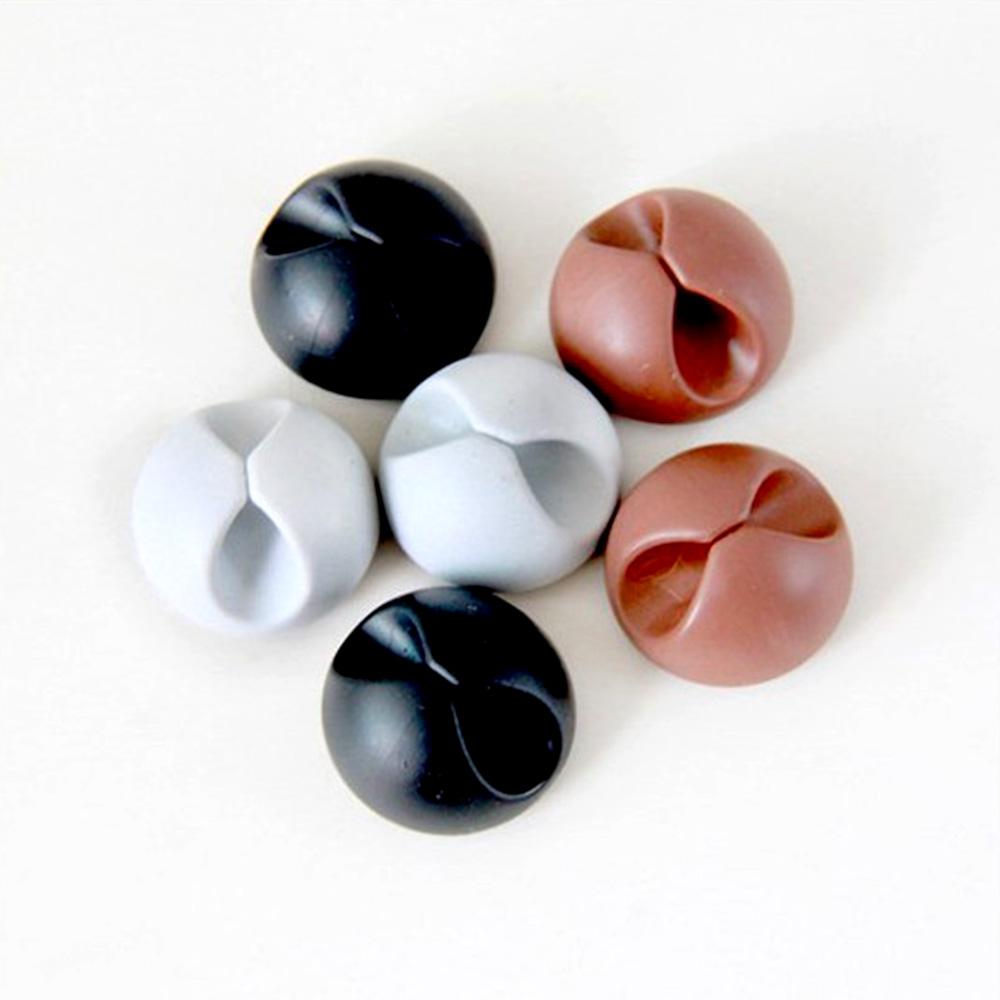 Set 6 Cái Giá Đỡ Dây Dán Bàn Dính Chắc Chắn