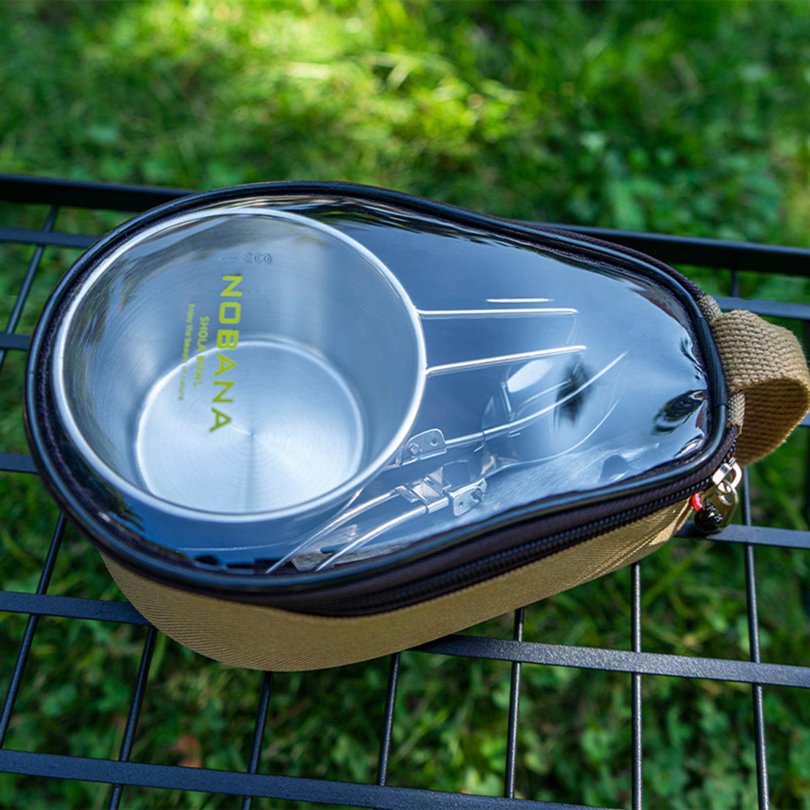 Stainless Steel Bowl, Camping Cup for Outdoor, Camping, Hiking